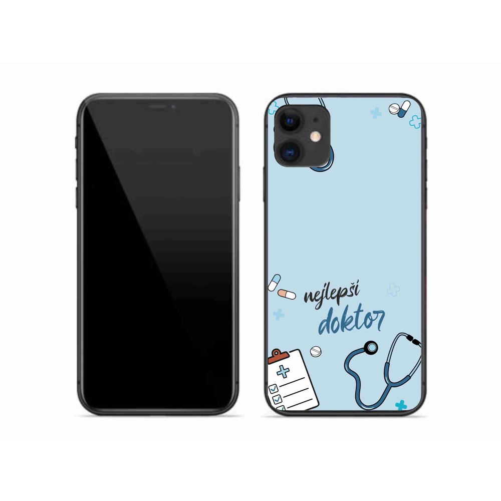 Gelový kryt mmCase na iPhone 11 - nejlepší doktor
