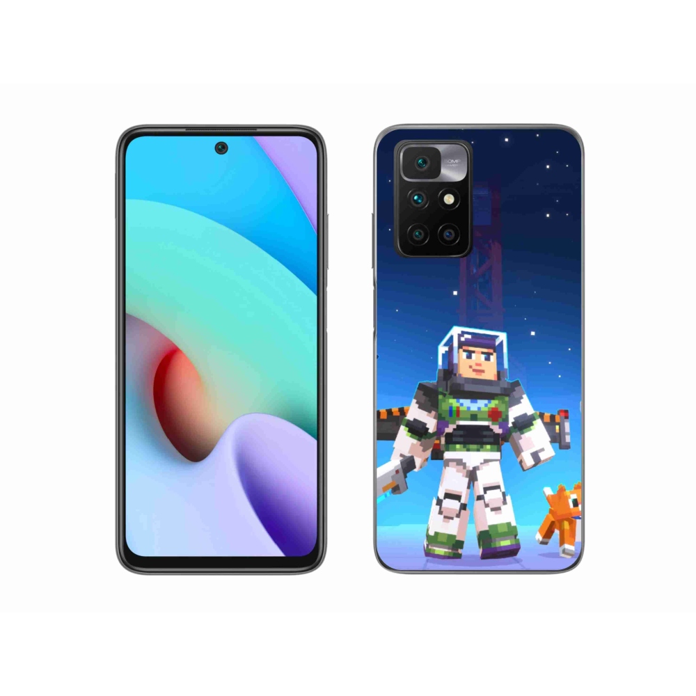 Gelový kryt mmCase na Xiaomi Redmi 10/Redmi 10 (2022) - minecraft 2