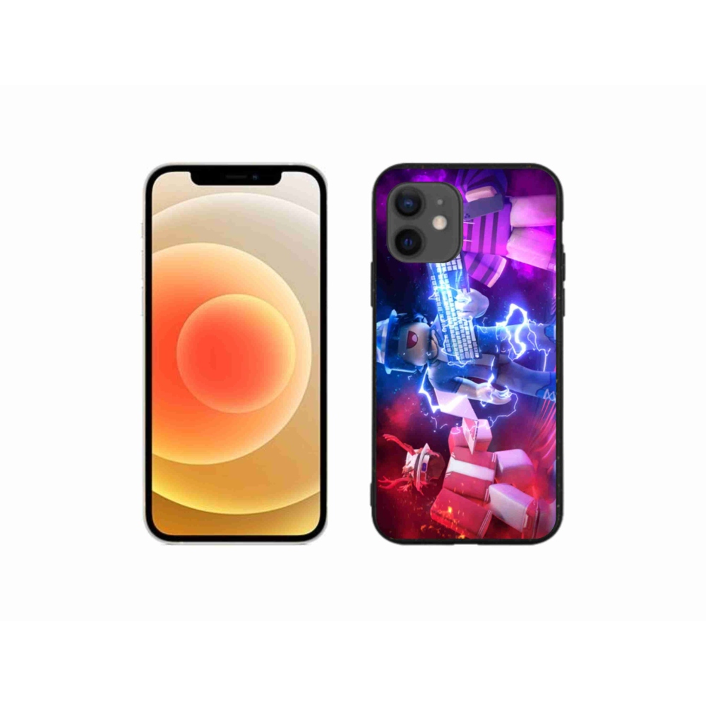 Gelový kryt mmCase na iPhone 12 mini - roblox