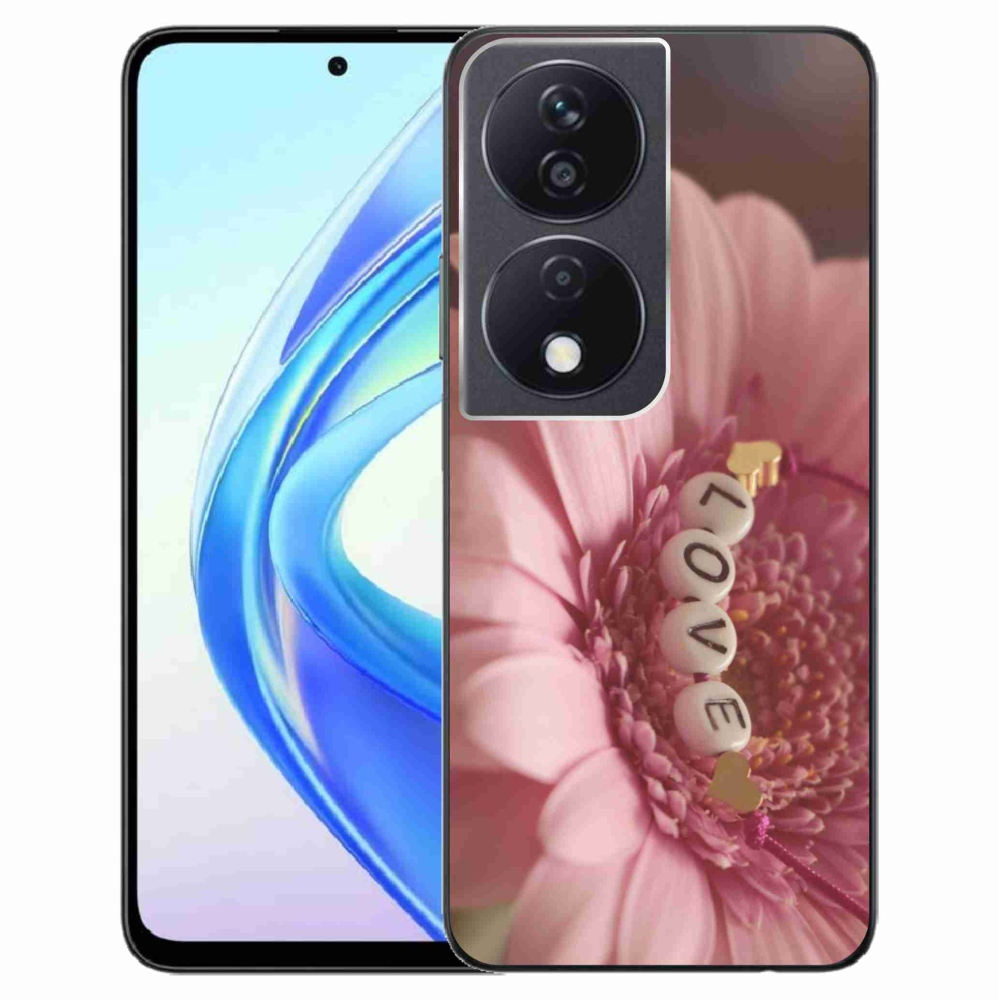 Gelový kryt mmCase na Honor X7b/Honor 90 Smart - přívěsek love