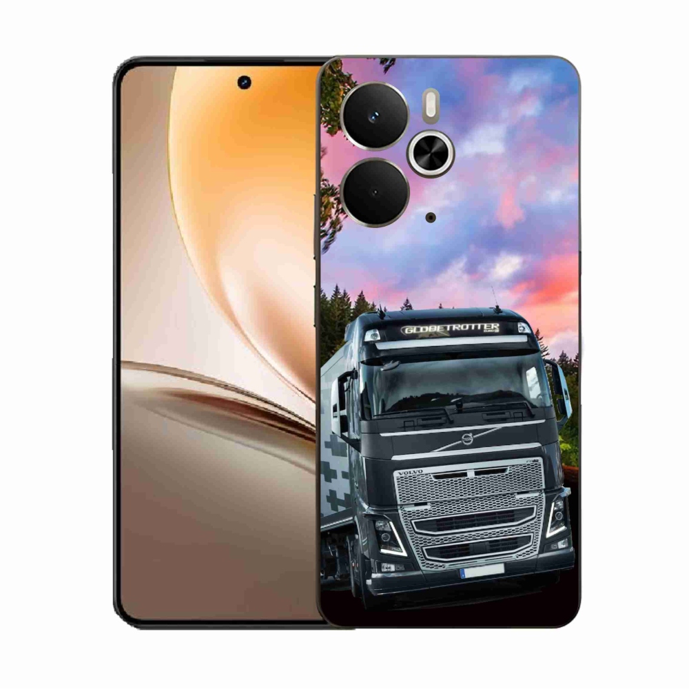 Gelový kryt mmCase na Realme 14 5G - kamion 2