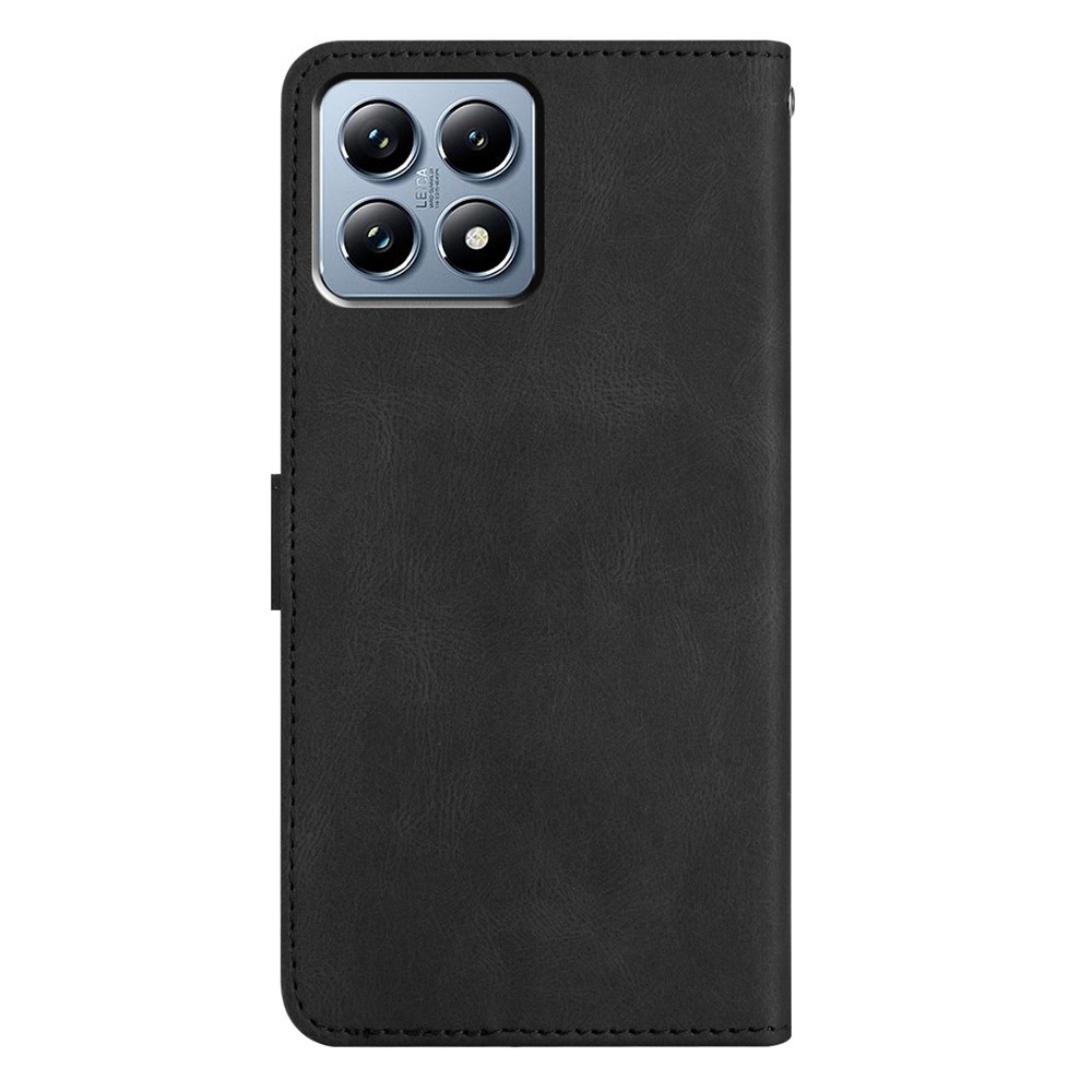 Line knížkové pouzdro na Xiaomi 15T Pro - černé