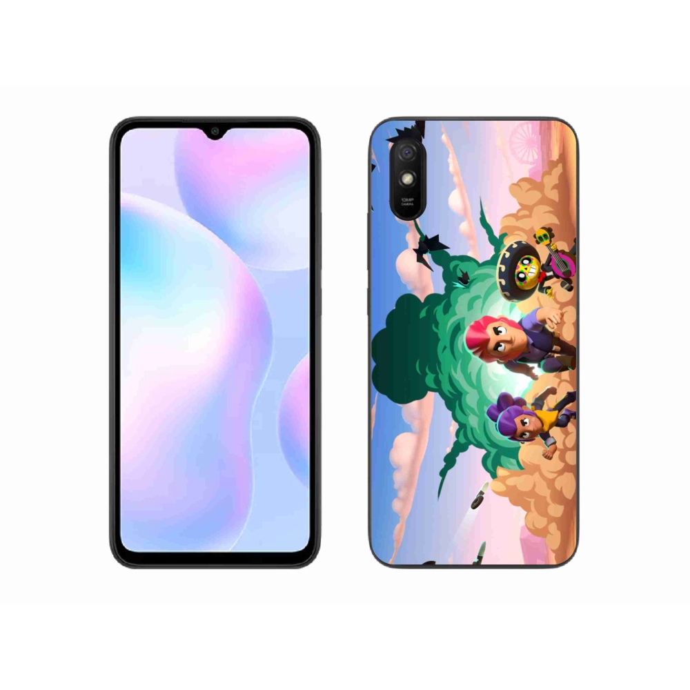 Gelový kryt mmCase na Xiaomi Redmi 9A - brawl stars