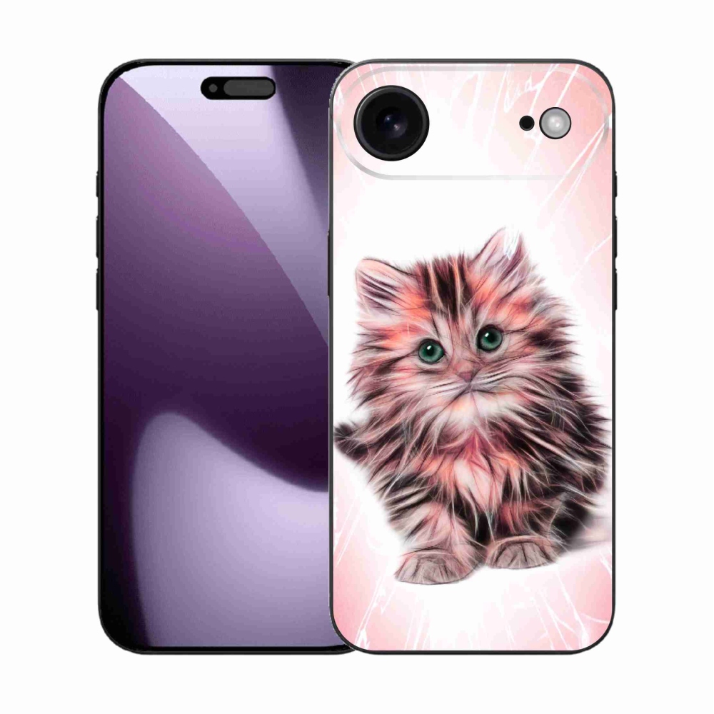 Gelový kryt mmCase na iPhone 17 Air - roztomilé kotě