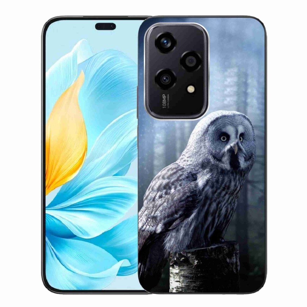 Gelový kryt mmCase na Honor 200 Lite 5G - sova