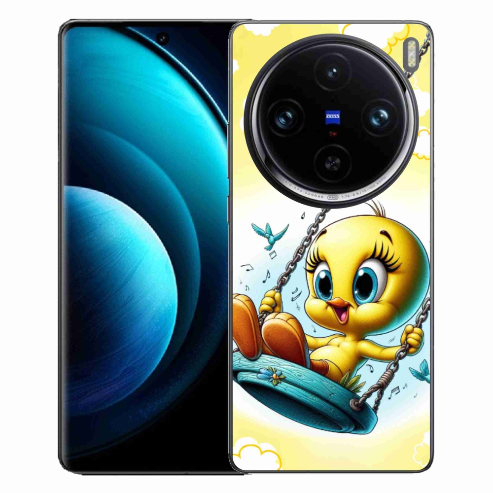 Gelový kryt mmCase na Vivo X100 Pro 5G - tweety