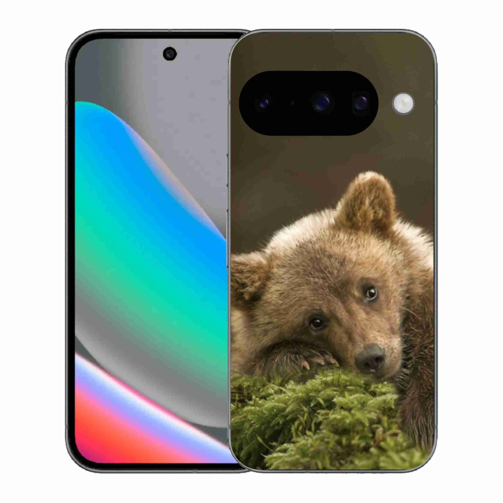 Gelový kryt mmCase na Google Pixel 10 - medvěd