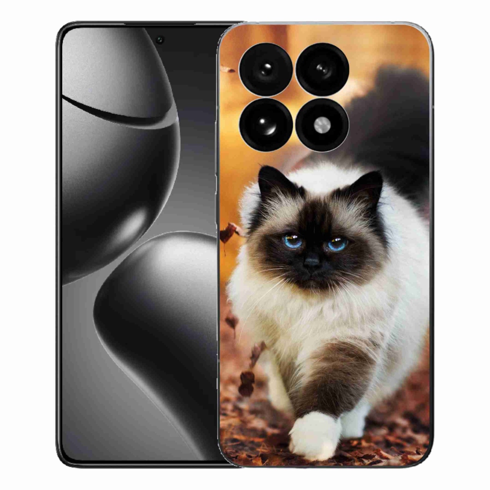 Gelový kryt mmCase na Xiaomi 15T - kočka
