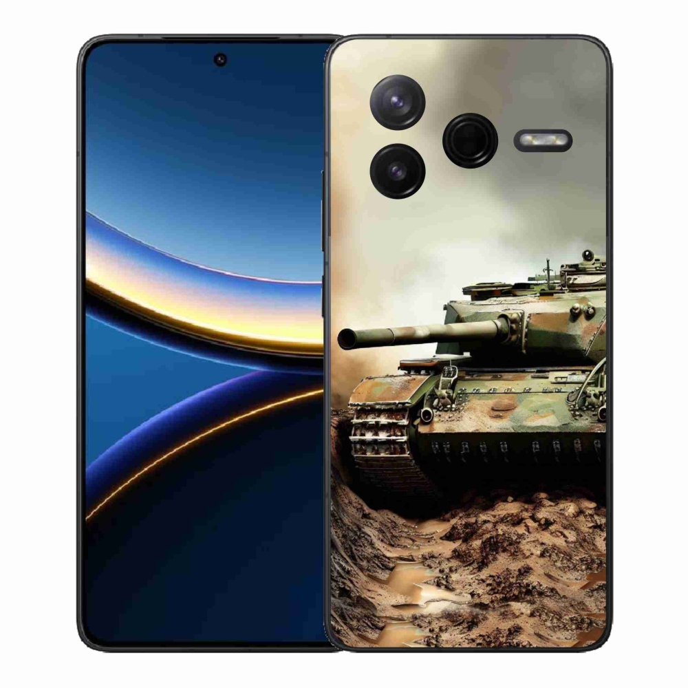 Gelový kryt mmCase na Xiaomi Poco F7 Pro - tank