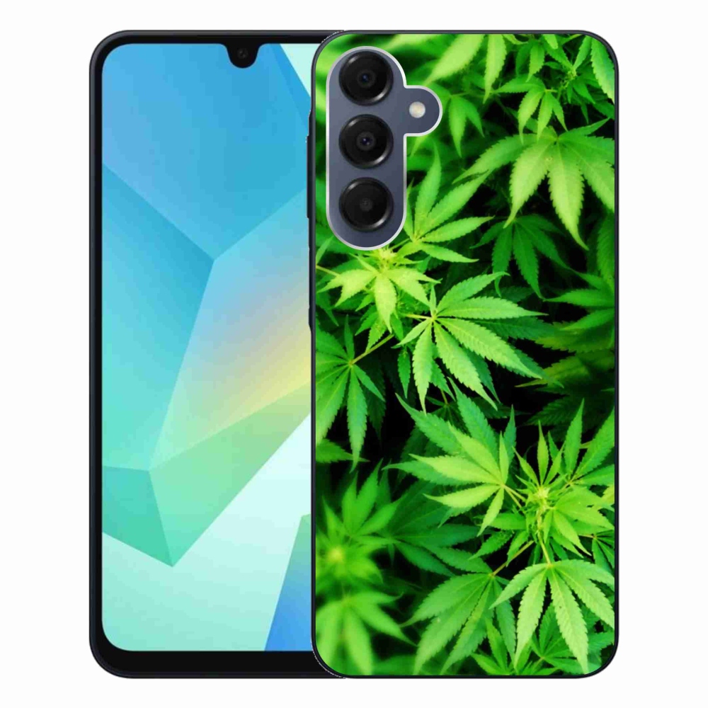 Gelový kryt mmCase na Samsung Galaxy A16 4G/5G - konopí 3