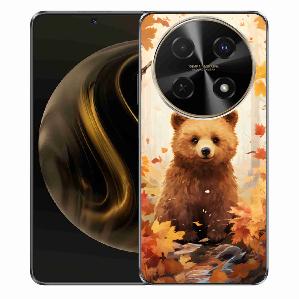 Gelový kryt mmCase na Huawei Nova 12i - medvěd v lese