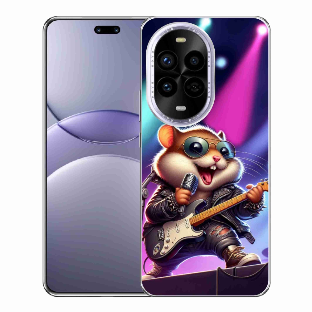 Gelový kryt mmCase na Huawei Nova 13 Pro 5G - křeček rocker