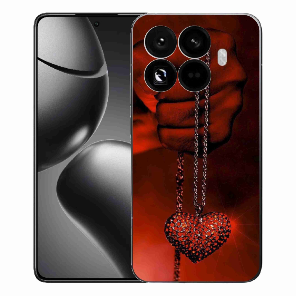 Gelový kryt mmCase na Xiaomi 15T Pro - náhrdelník
