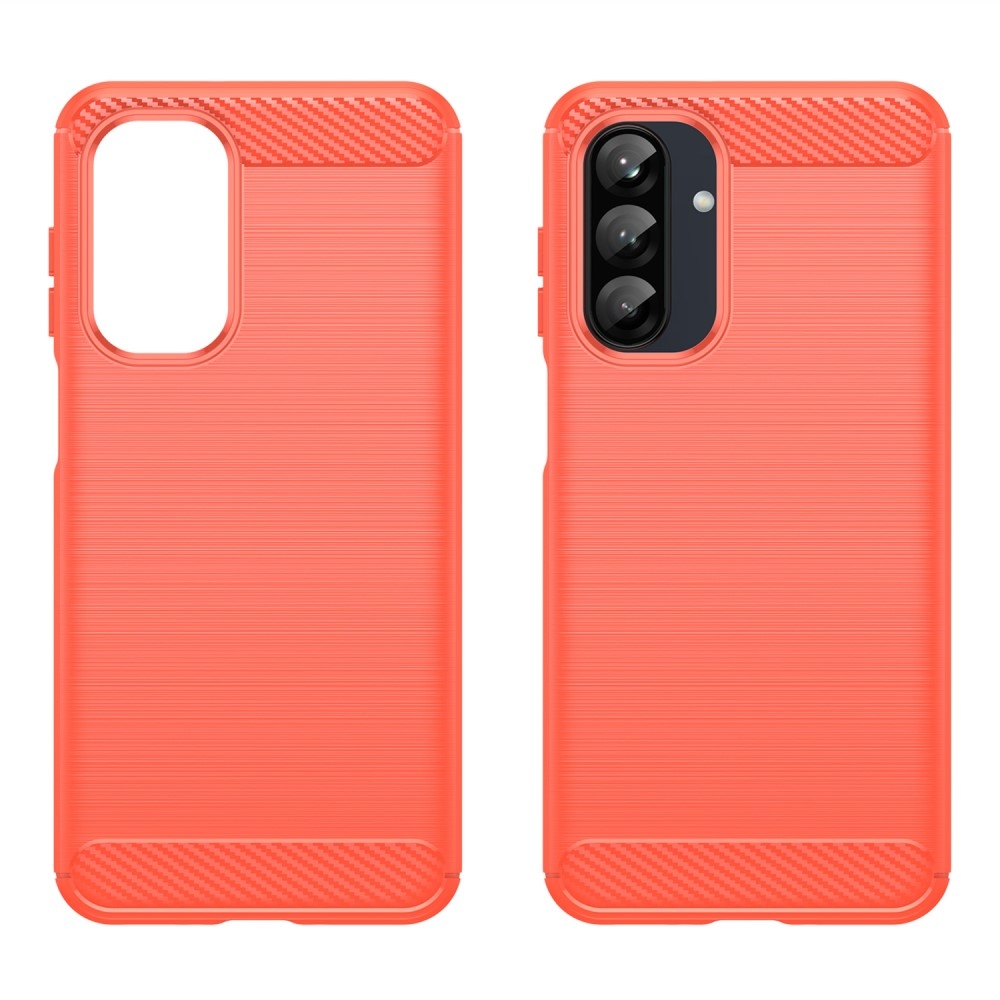 Carbon odolný gelový obal na Samsung Galaxy A26 5G - červený