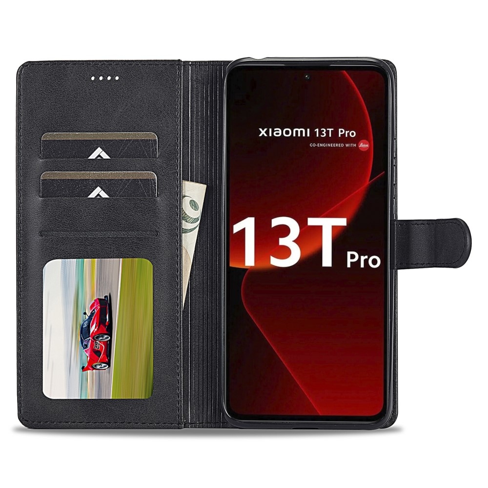 IMEEKE knížkové pouzdro na Xiaomi 13T/13T Pro - černé