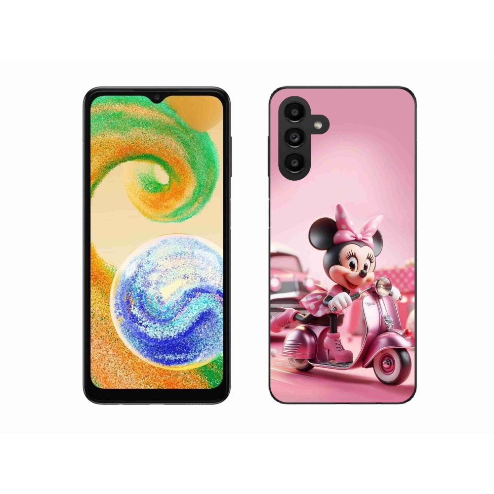 Gelový kryt mmCase na Samsung Galaxy A04s (164.7x76.7x9.1mm) - minnie 1