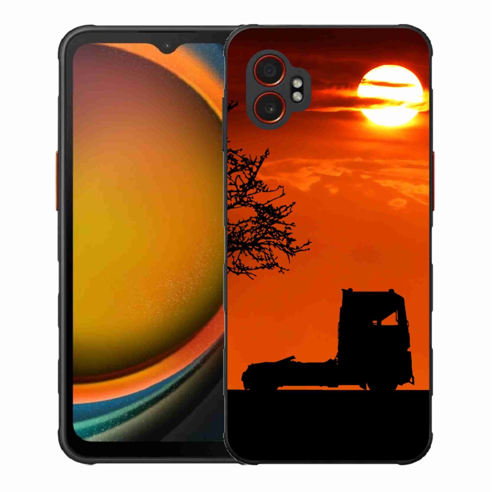 Gelový kryt mmCase na Samsung Galaxy Xcover 7 Pro - kamion 3