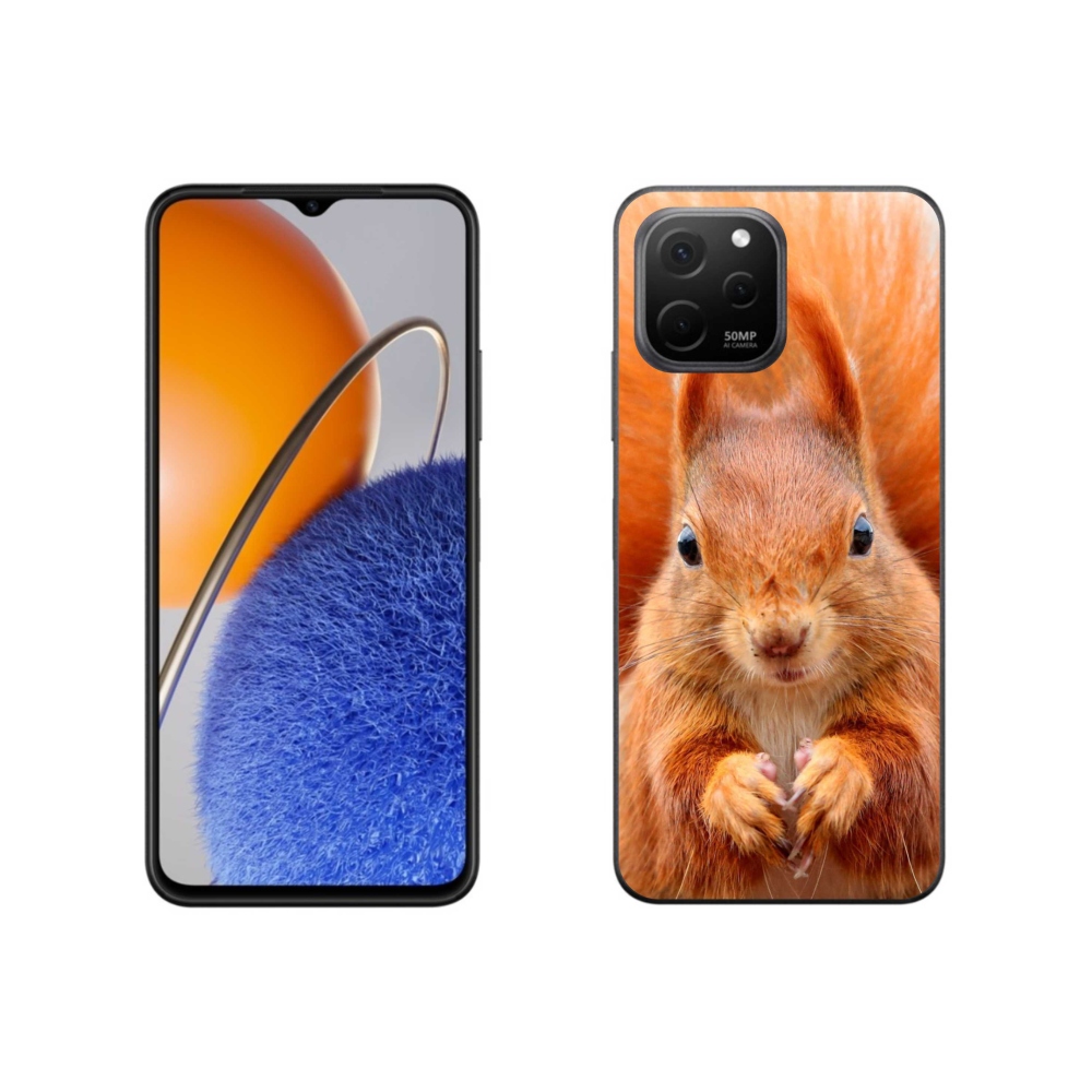 Gelový kryt mmCase na Huawei Nova Y61 - veverka