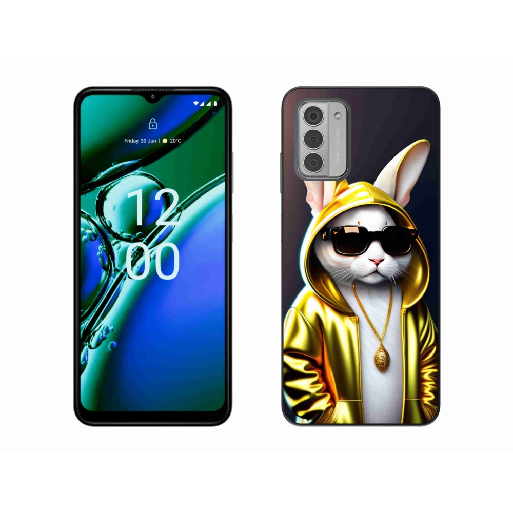 Gelový kryt mmCase na Nokia G42 - kočka boss