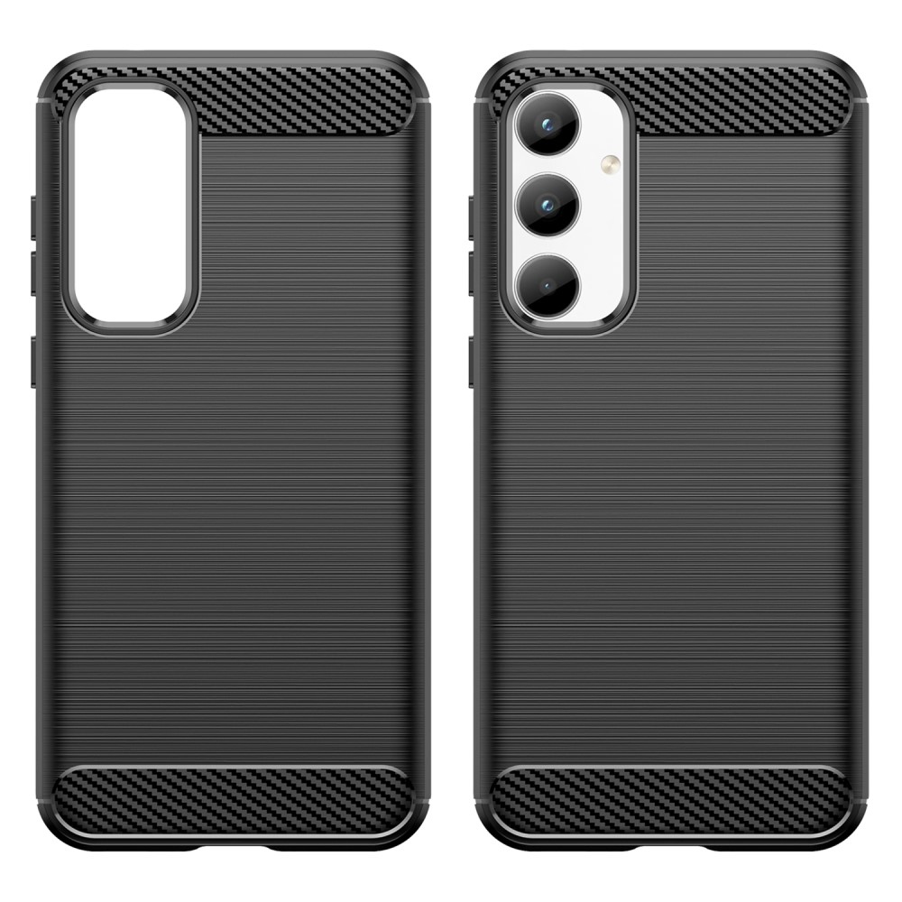 Carbon odolný gelový obal na Samsung Galaxy A35 5G - černý