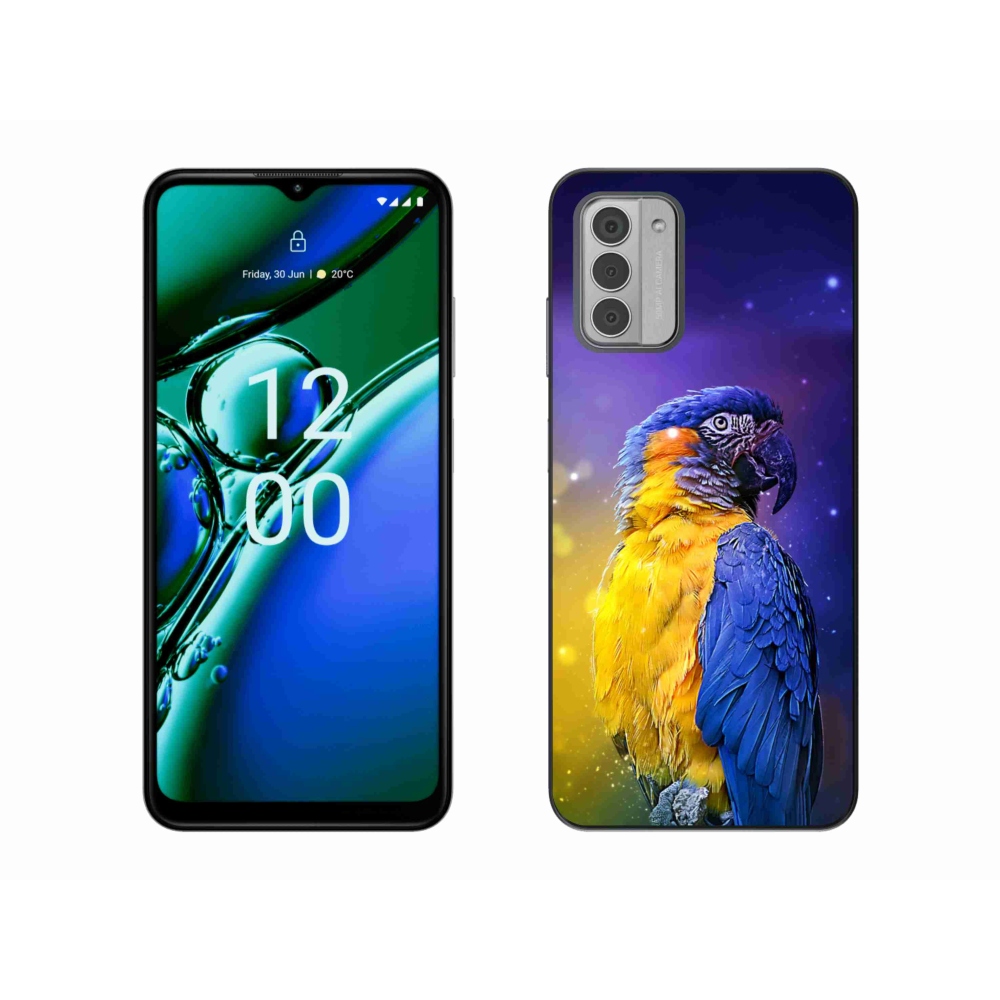 Gelový obal mmCase na Nokia G42 - papoušek ara 1