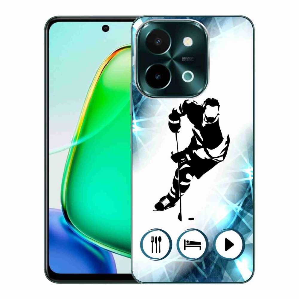 Gelový kryt mmCase na Vivo Y28 - hokej 1