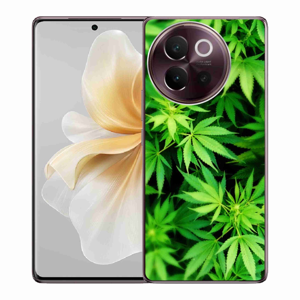 Gelový kryt mmCase na Vivo V40 Lite 5G - konopí 3