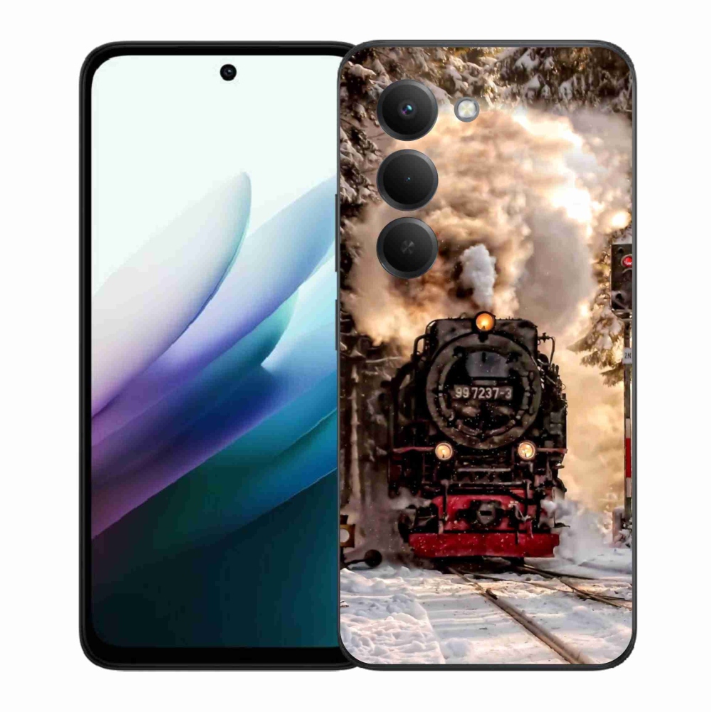 Gelový kryt mmCase na Xiaomi Redmi 15 4G/5G (171mm) - vlak
