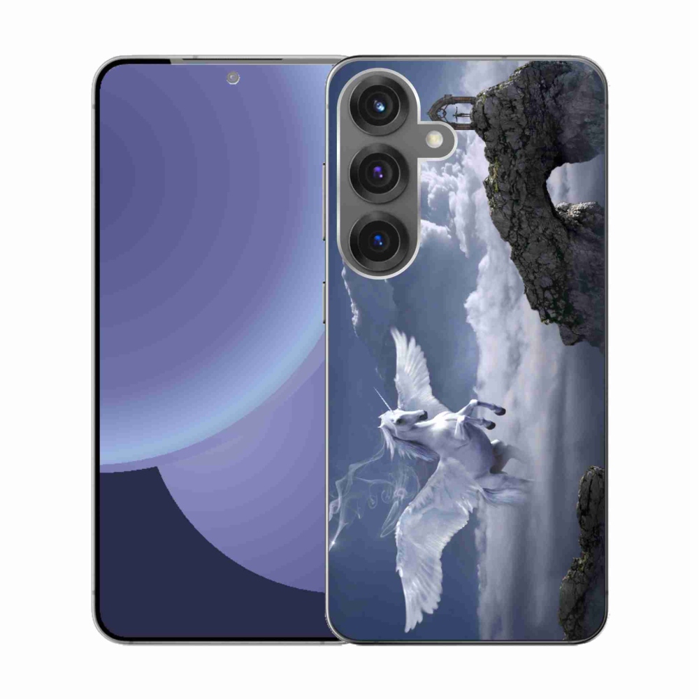 Gelový kryt mmCase na Samsung Galaxy S25 - pegas