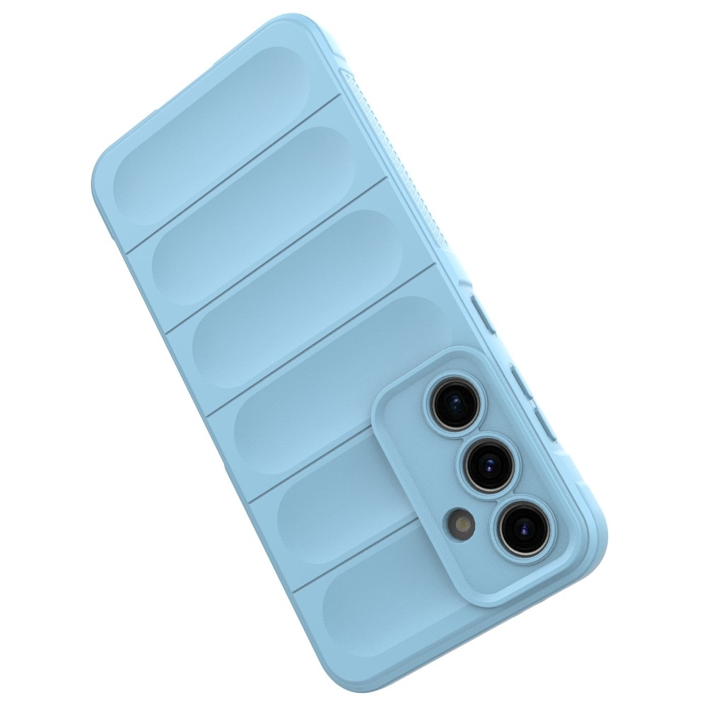Rugg odolný gelový obal na Samsung Galaxy S24 FE - světlemodrý