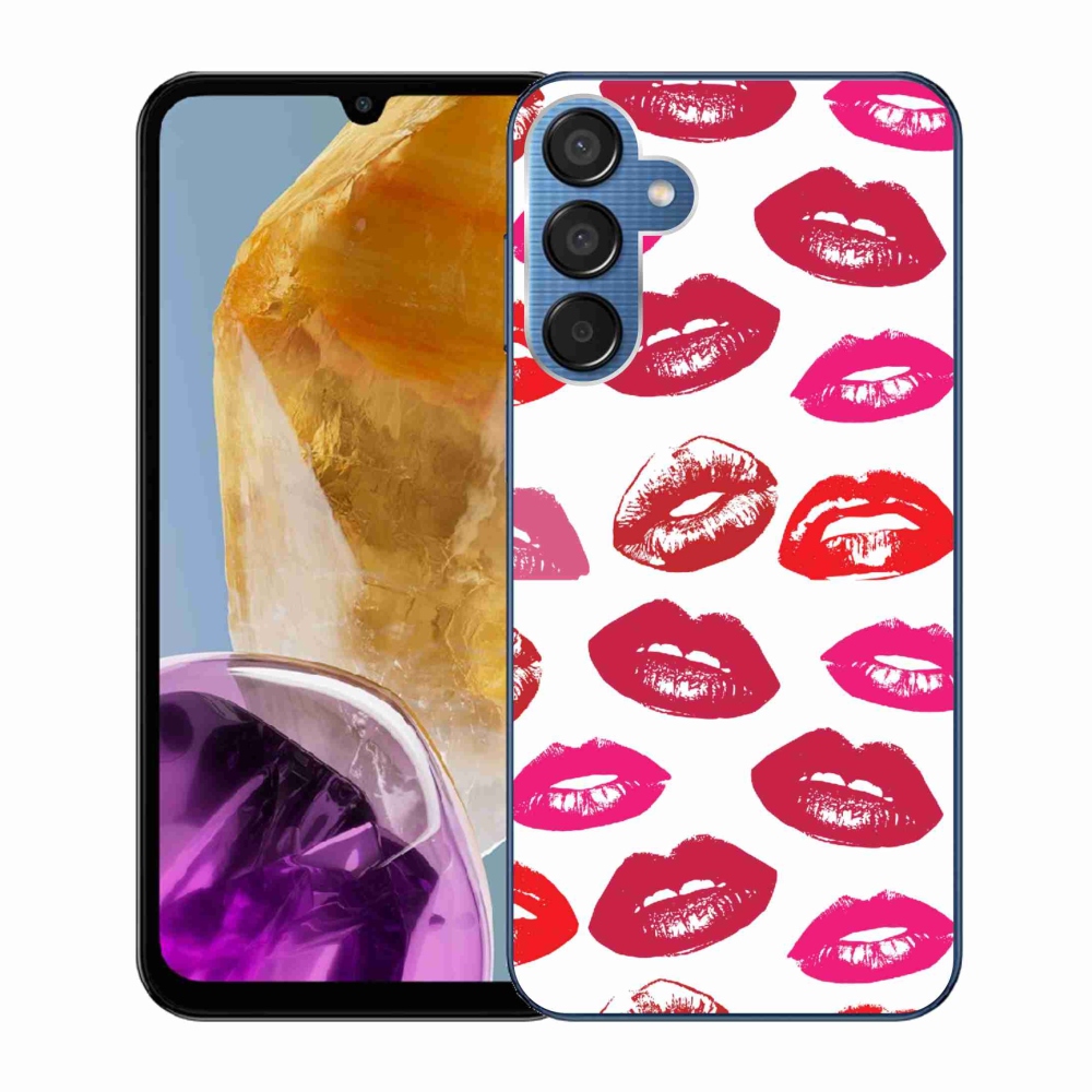 Gelový kryt mmCase na Samsung Galaxy M15 5G - rty