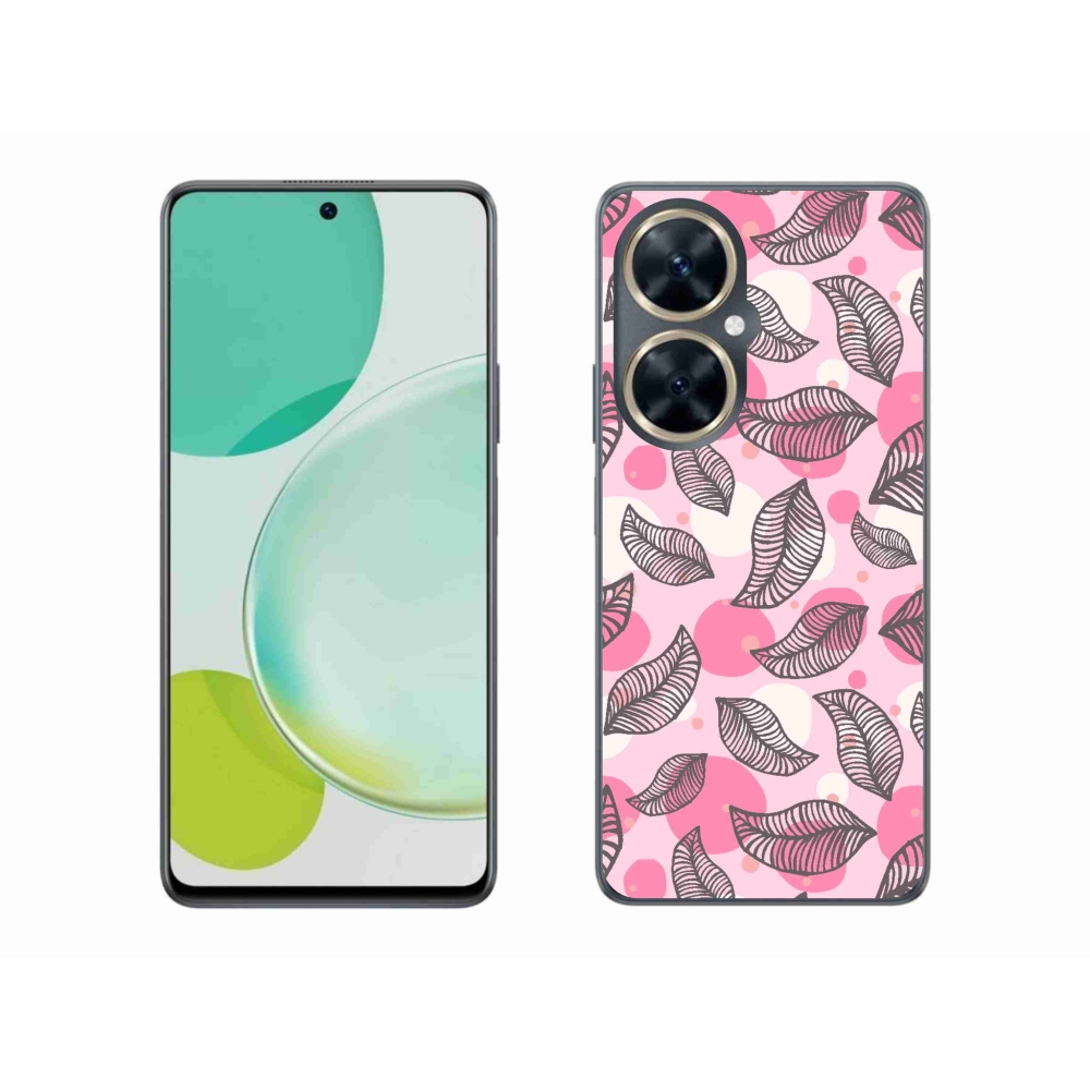 Gelový kryt mmCase na Huawei Nova 11i - kreslené padající listy