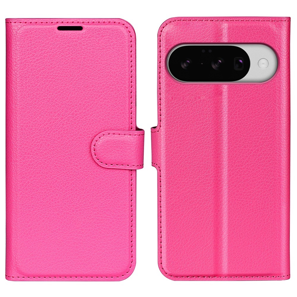 Litchi knížkové pouzdro na Google Pixel 10 - rose