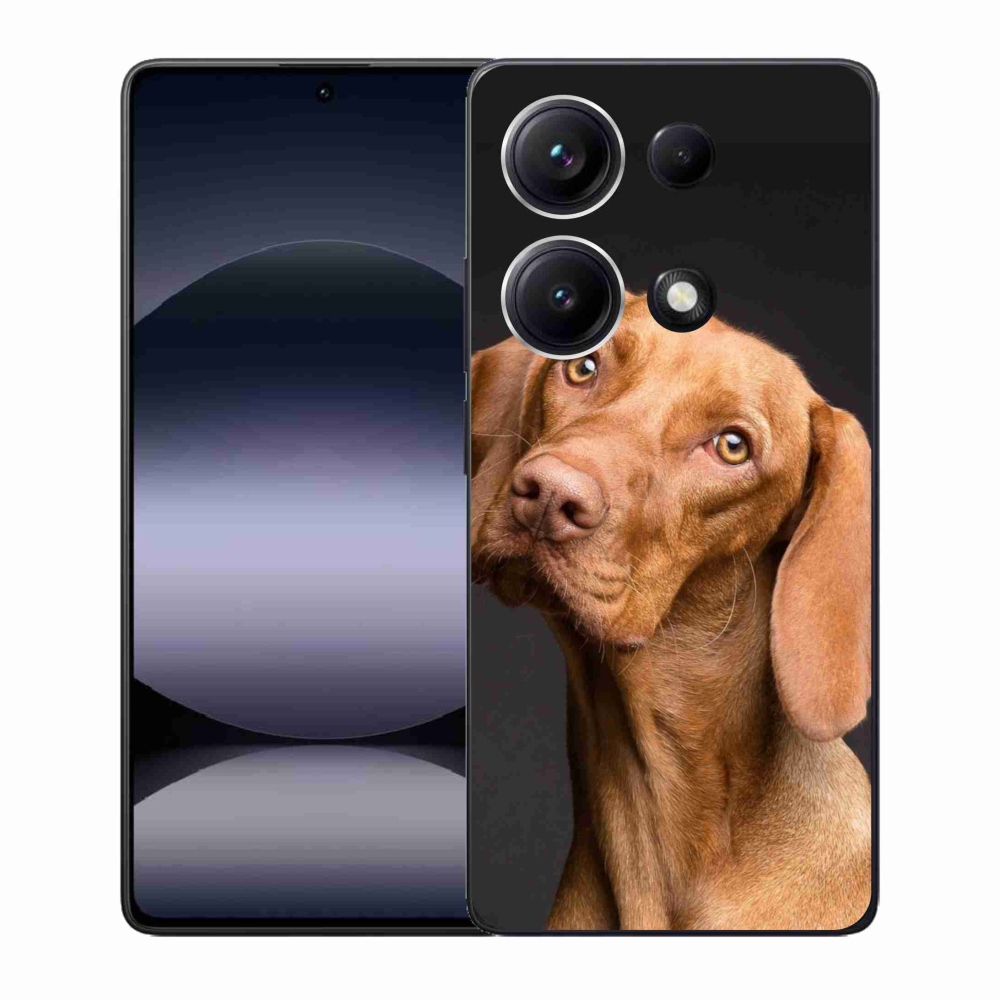 Gelový kryt mmCase na Xiaomi Redmi Note 14S - maďarský ohař