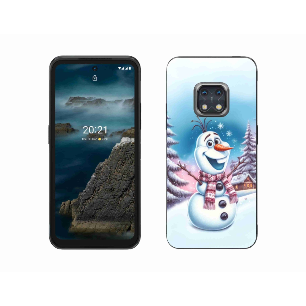 Gelový kryt mmCase na Nokia XR20 - ledové království