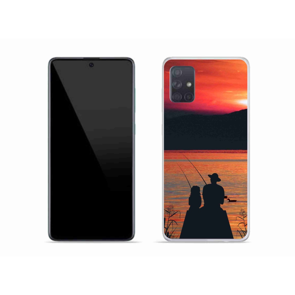 Gelový kryt mmCase na Samsung Galaxy A51 - rybaření 3