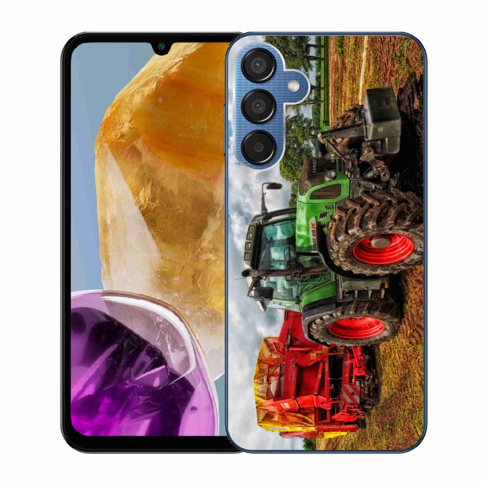 Gelový kryt mmCase na Samsung Galaxy M15 5G - traktor 4