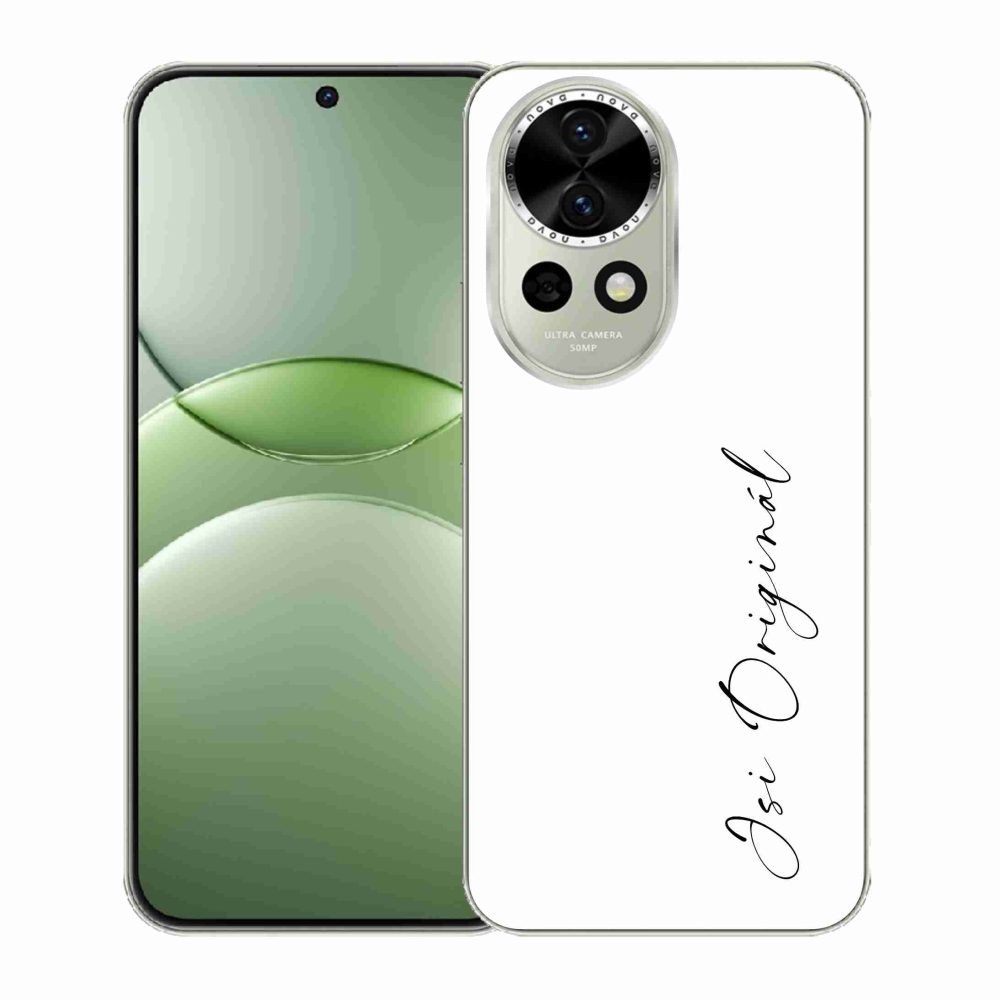 Gelový kryt mmCase na Huawei Nova 13 5G - jsi originál bílé pozadí
