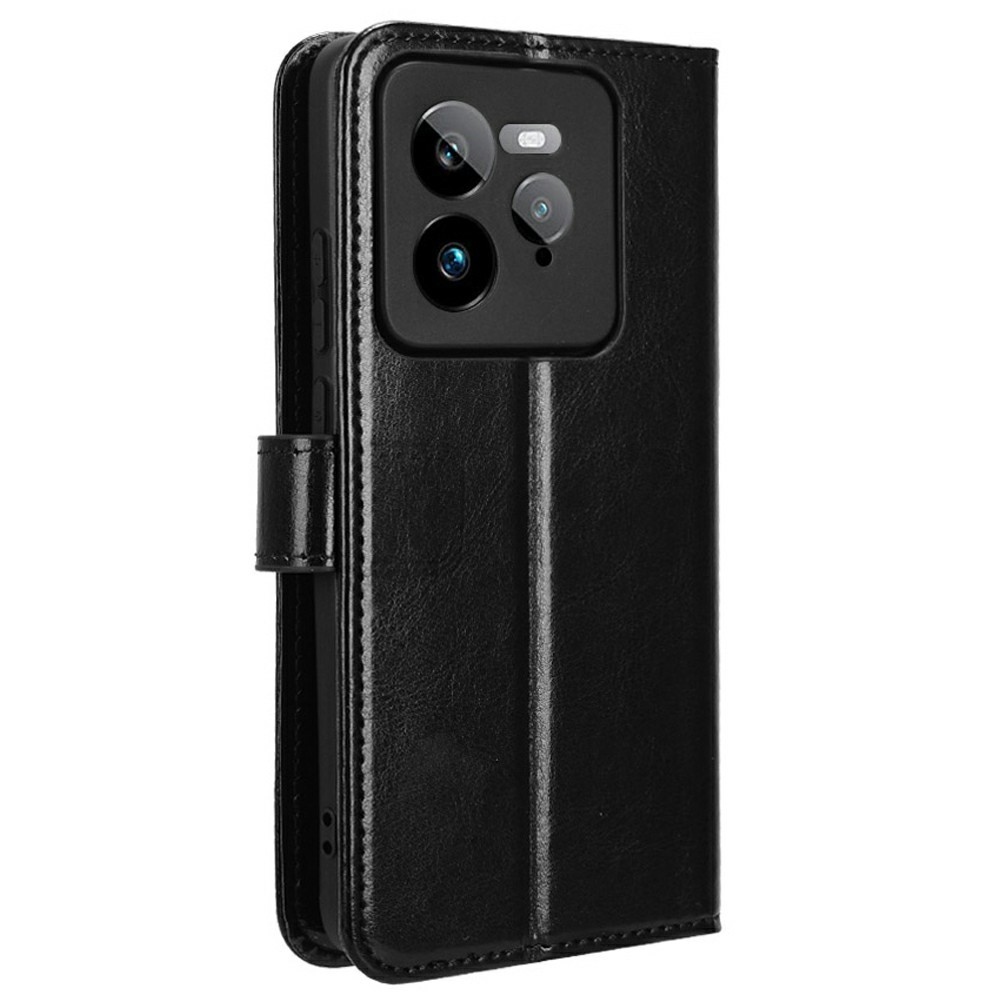 Crazy knížkové pouzdro na Realme GT 7 Pro 5G - černé