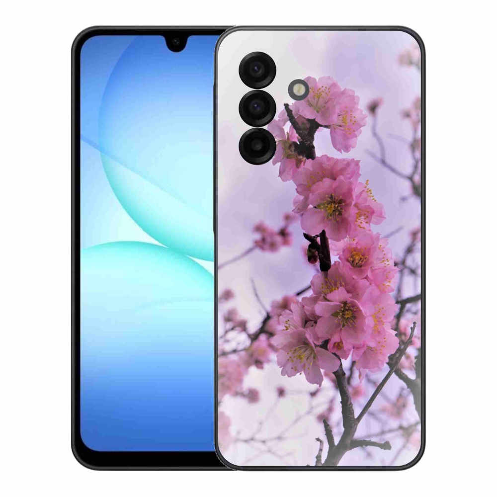 Gelový kryt mmCase na Samsung Galaxy A17 5G - květiny 7