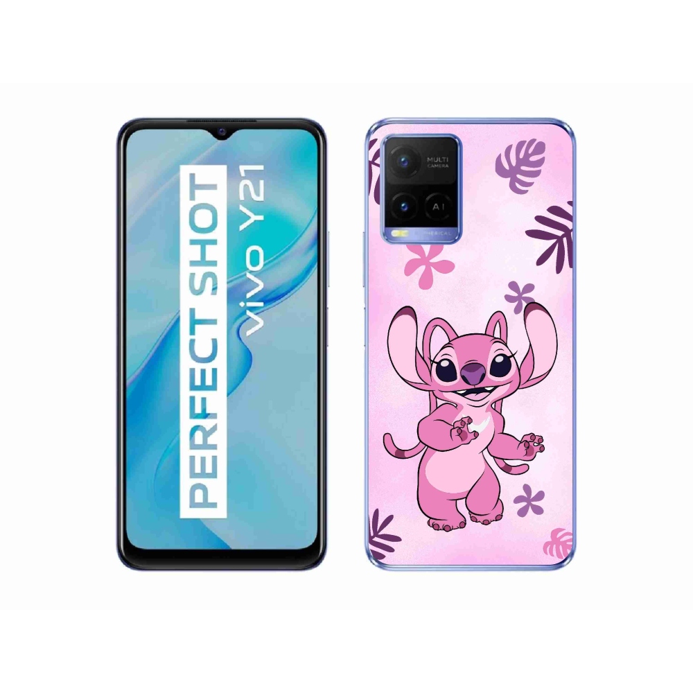 Gelový kryt mmCase na Vivo Y21/Y21s/Y33s - stitch 3