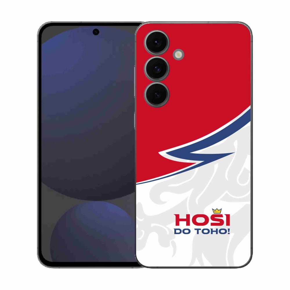 Gelový kryt mmCase na Samsung Galaxy S25 FE - hoši do toho