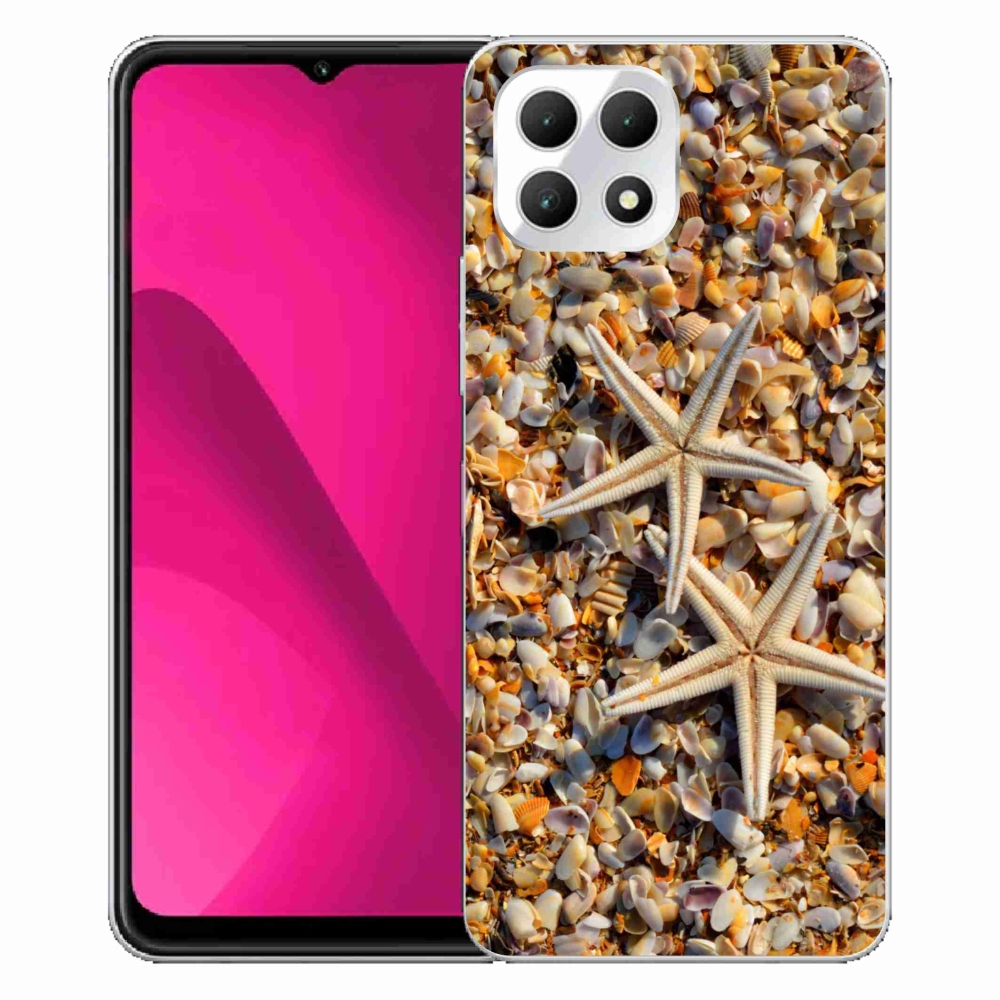 Gelový kryt mmCase na T-Mobile T Phone 2 - mořské hvězdice