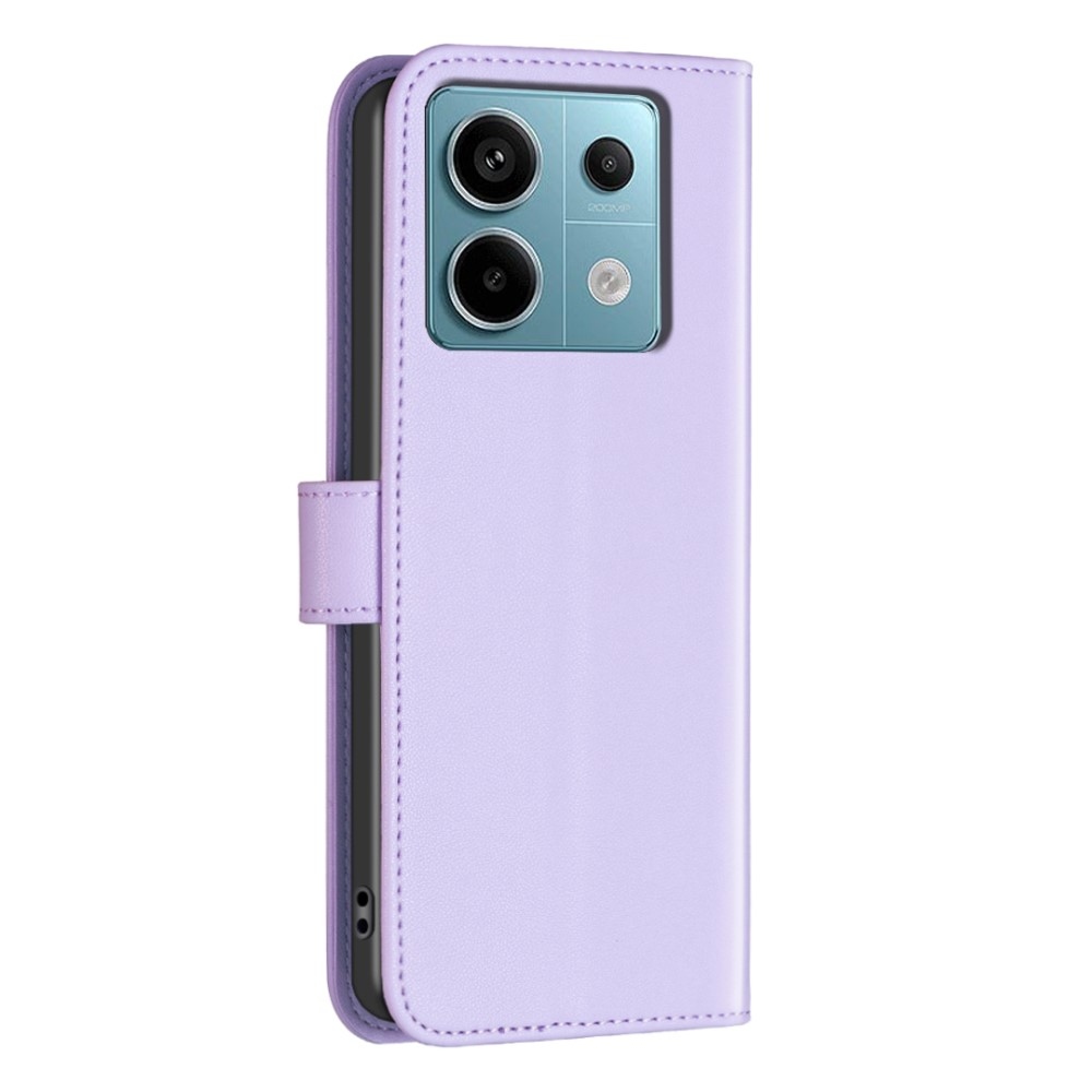 BNF knížkové pouzdro na Xiaomi Redmi Note 13 Pro 5G/Poco X6 5G - světlefialové