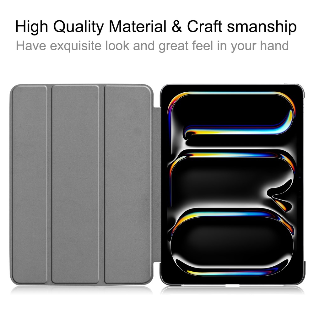 Case chytré zavírací pouzdro na iPad Pro 13 (2024) - modré