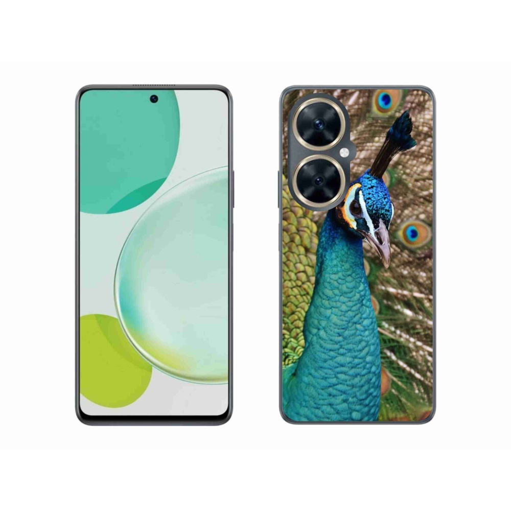 Gelový kryt mmCase na Huawei Nova 11i - páv