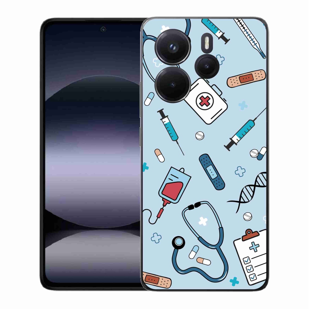 Gelový kryt mmCase na Xiaomi Redmi Note 14 - zdravotnictví 1