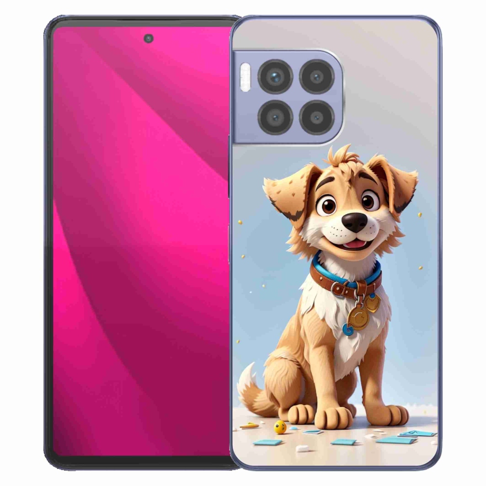Gelový kryt mmCase na T-Mobile T Phone 2 Pro - kreslené štěně