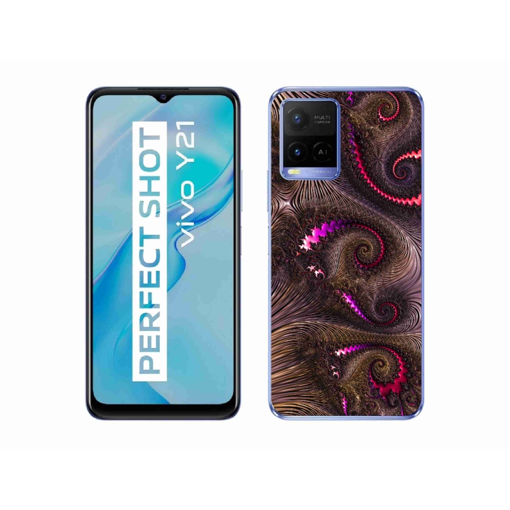 Gelový kryt mmCase na Vivo Y21/Y21s/Y33s - abstraktní motiv 24