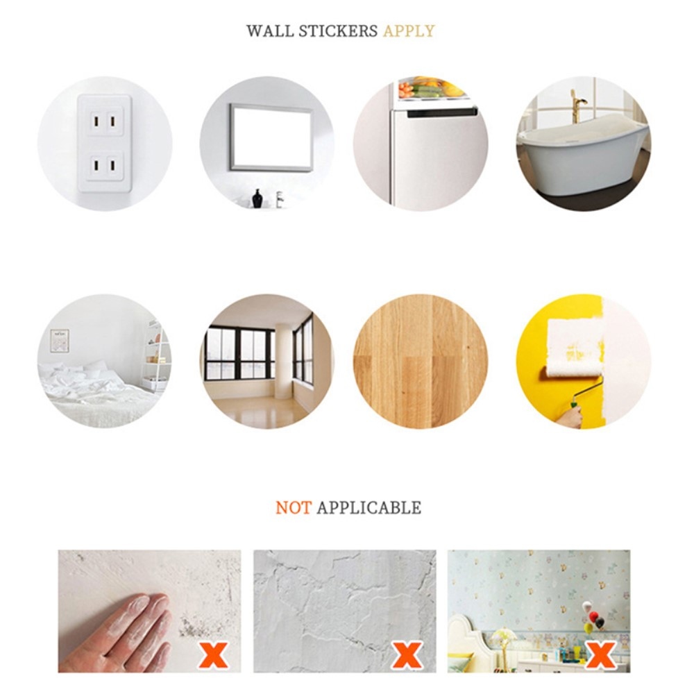 Sada fluorescenčních samolepek na zeď (12 ks) - fotbal